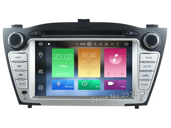 Для HYUNDAI TUCSON ix35 2009-2013 (низкий) Android 8 0 автомобильный dvd-плеер Восьмиядерный (8 ядер) 4G