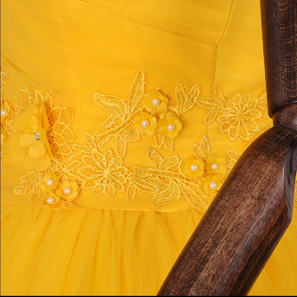 Новинка 2017 костюм для косплея из фильма Красавица и чудовище принцессы Белль