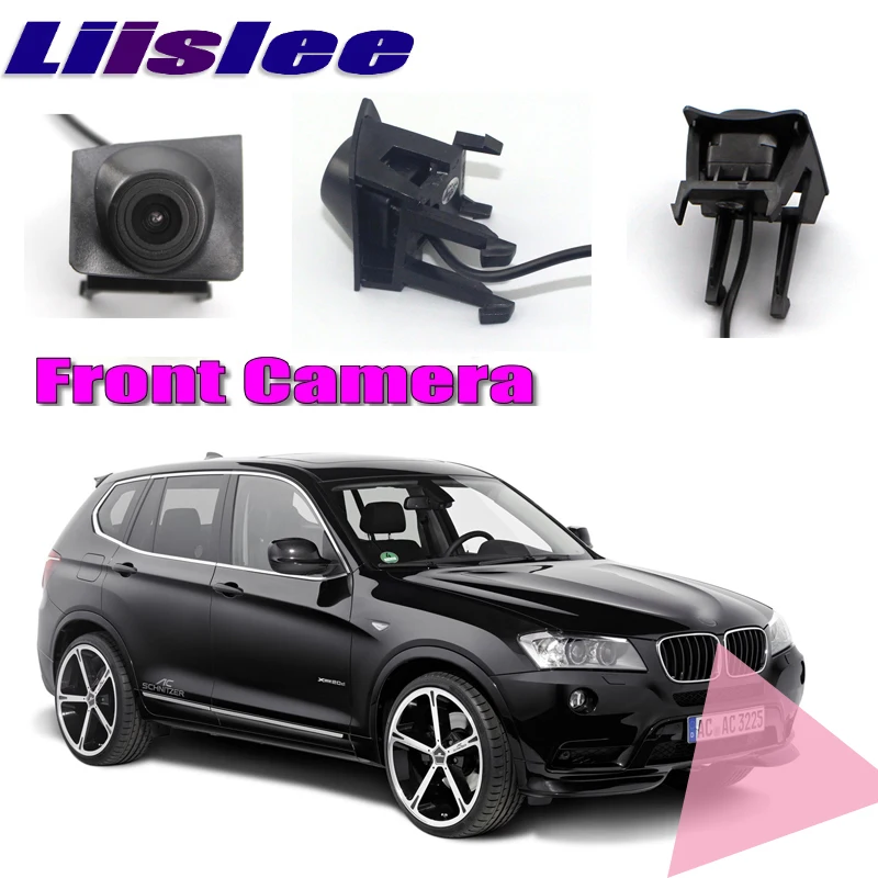 Для BMW X3 F25 G01 2011 2020 Автомобильная Передняя камера с логотипом ночного видения HD