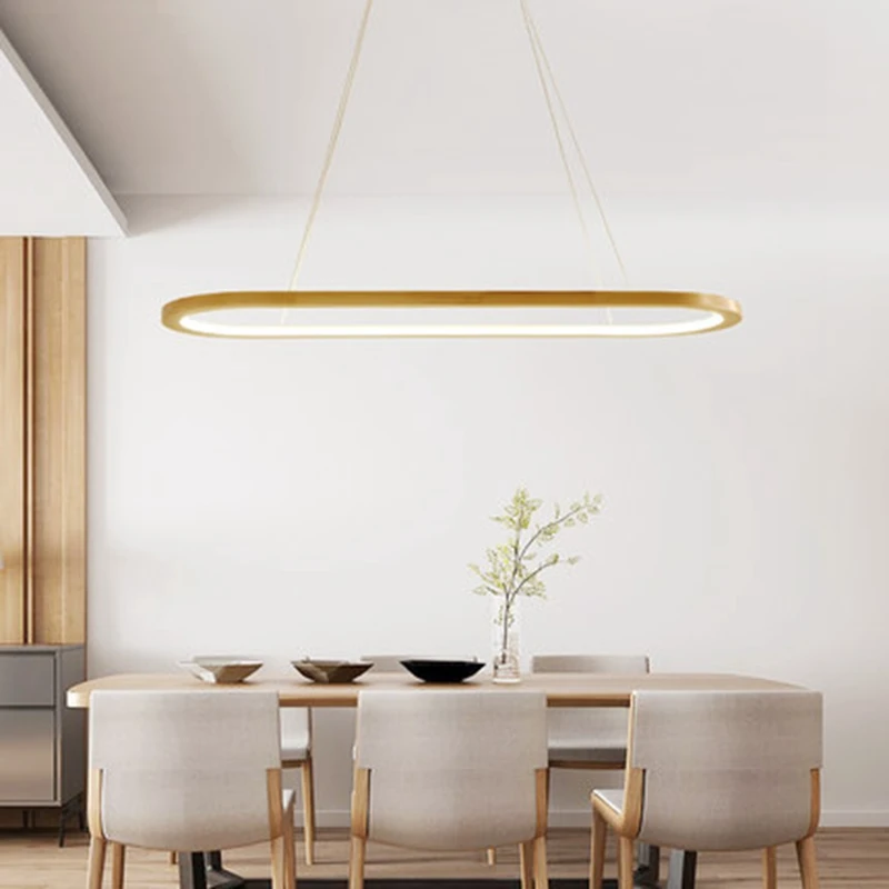 

LukLoy Nordic Solid Wood Pendant Light Simple Post-modern Dining Room Kitchen LED Lamp Luminaire Hanging Pendant Lamp Fixtures