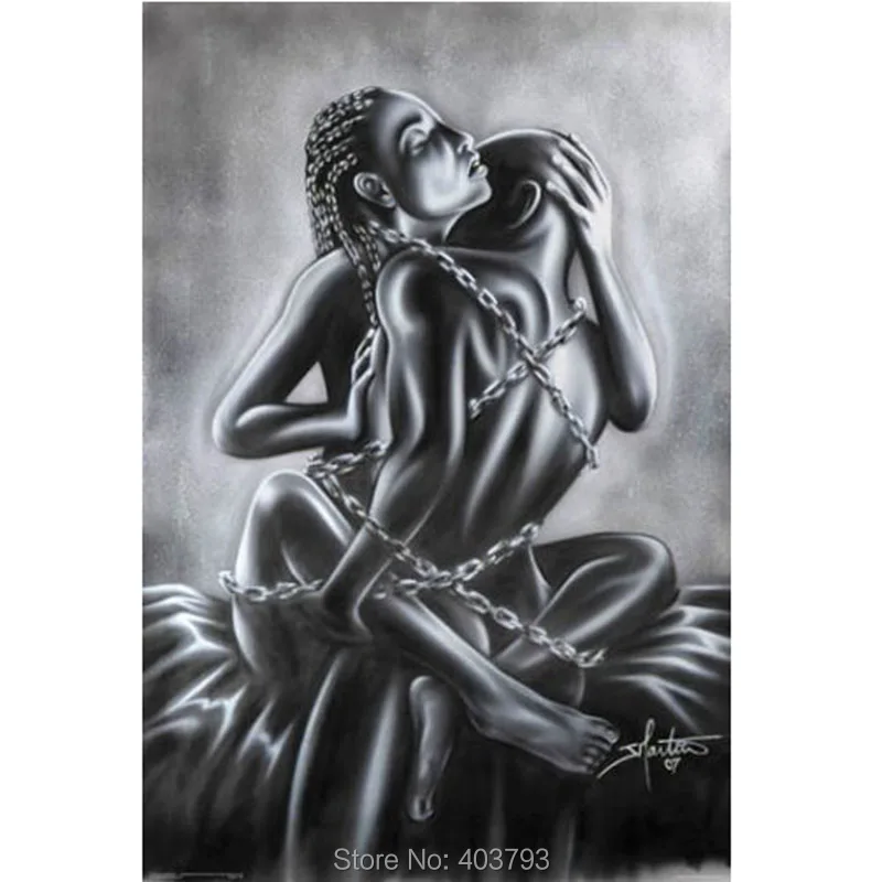 Абстрактный плакат глубокой любви афроамериканский художественный принт