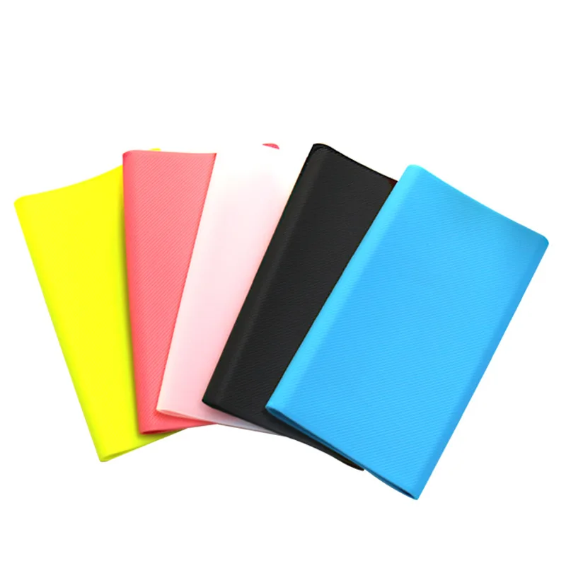 Mi Power Bank силиконовый чехол для 10000 мАч Xiaomi 2 поколение резиновый защитный Чехлы в