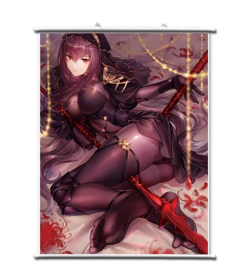 Fate Grand Order Scathach настенная прокрутка постер для подарков декоративный японский