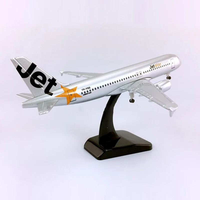 Джейсон пачка 20 см самолет модель самолета Jetstar Аэробус A320 с трёхмерными
