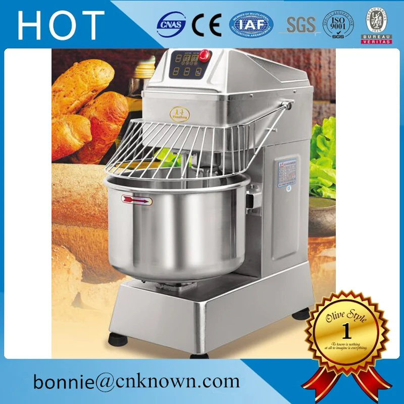 Коммерческая 21 литровая электрическая стоячая пищевая миксер Планетарная