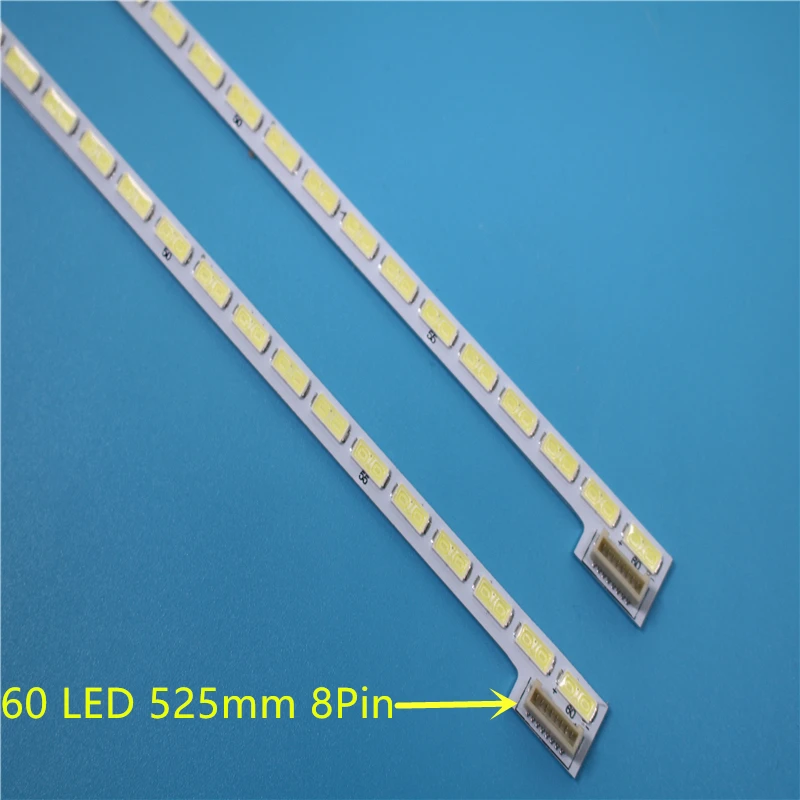 

New 10 PCS/lot 60LEDs 525mm LED backlight strip bar for TV LG Innotek 42Inch 7030PKG 60ea Rev0.2 type