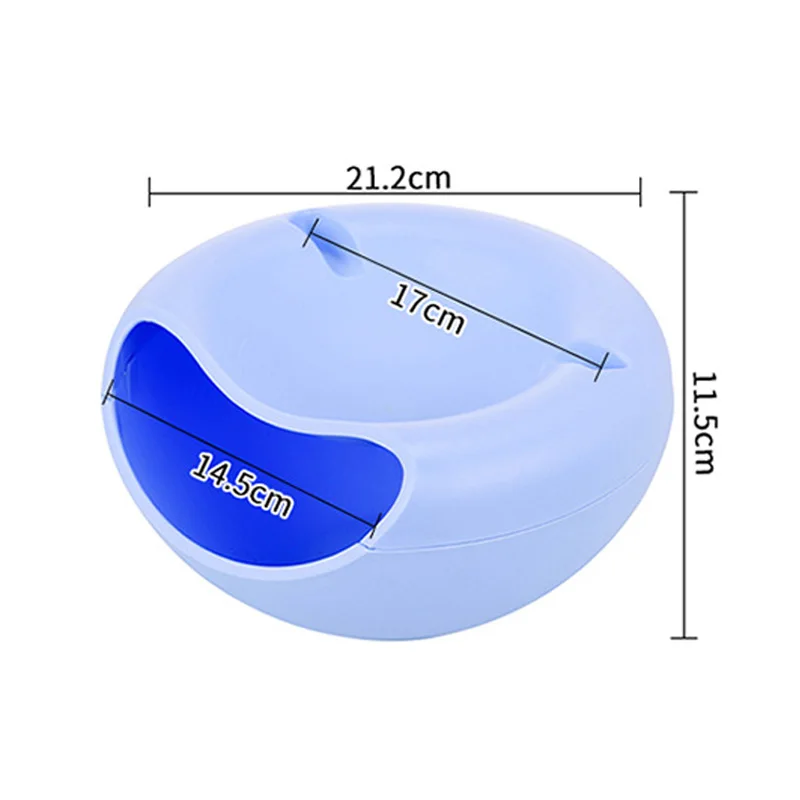 Креативная форма пластиковое блюдо для фруктов закуски гайка Дыня чаша с