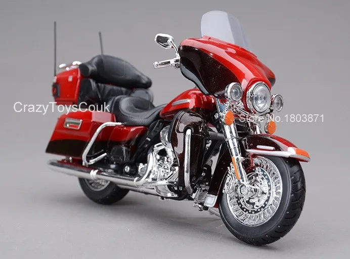 Maisto 2013 Electra Glide Ультра ограниченное количество 1:12 мотоциклов литой под давлением металлический спортивный велосипед модель игрушки в коробке для детей