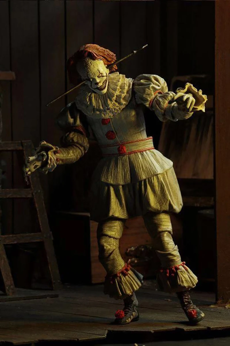 3 типа NECA Стивен Кинг это Pennywise ужас ПВХ фигурка игрушка кукла подарок на Хэллоуин