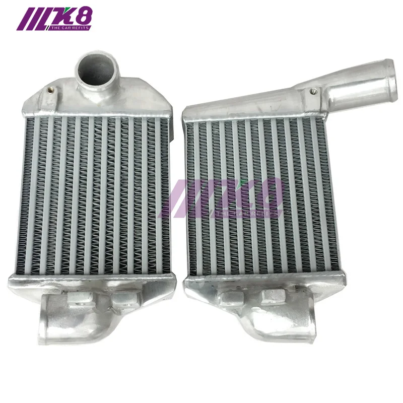 Front Side Mount Intercooler For 00-02 Audi S4 B5/01-05 Allroad A6 C5 2.7L |
