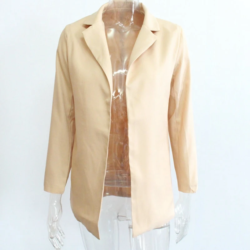 2017 Модные женские блейзеры женский костюм пальто деловой Блейзер куртка с