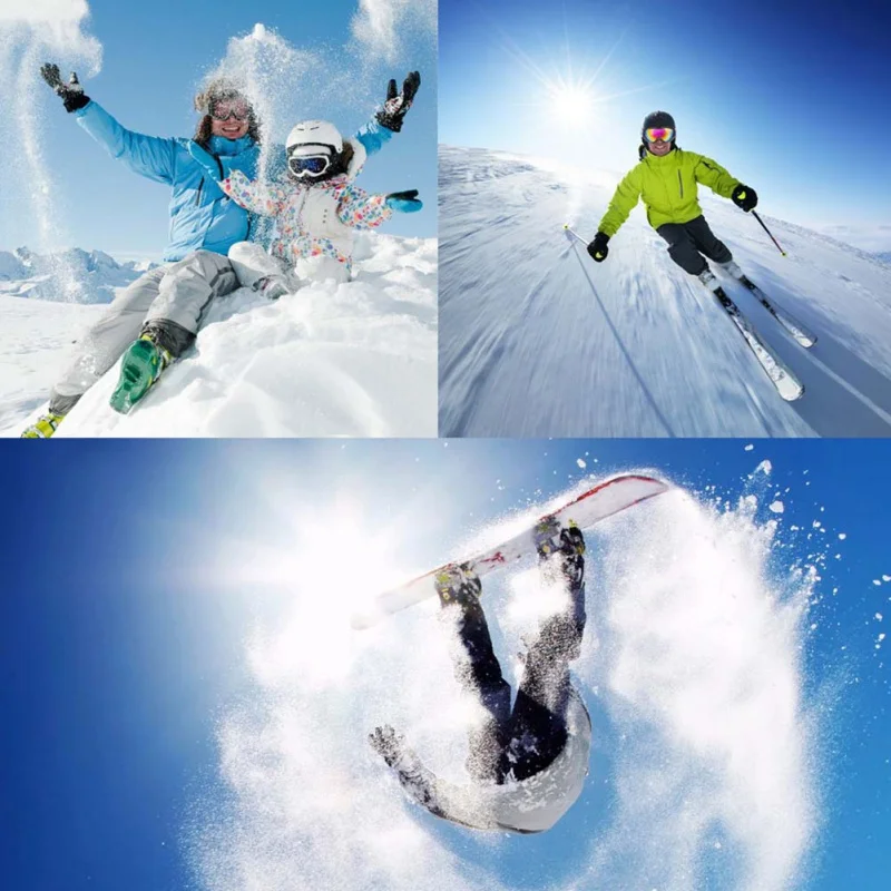 Лыжные очки унисекс Pro однослойные сферические для катания на лыжах и сноуборде