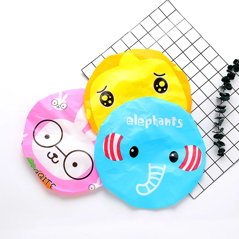 Водонепроницаемая шапочка для душа утолщенная эластичная шляпа ванной купания