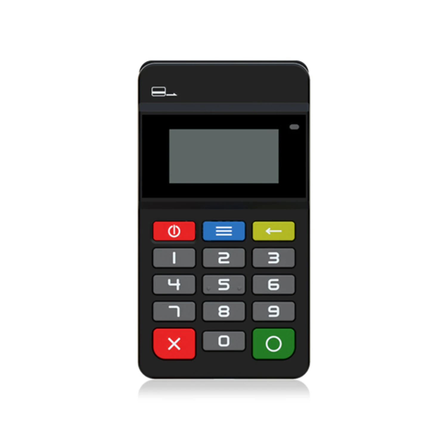 MPOS Терминал l Магнитный кардридер NFC/IC чип с клавиатурой Bluetooth интерфейс HTY711|chip card