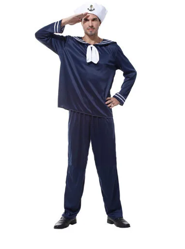 Сценические представления вечерние наряды на Хэллоуин синий красивый мужской