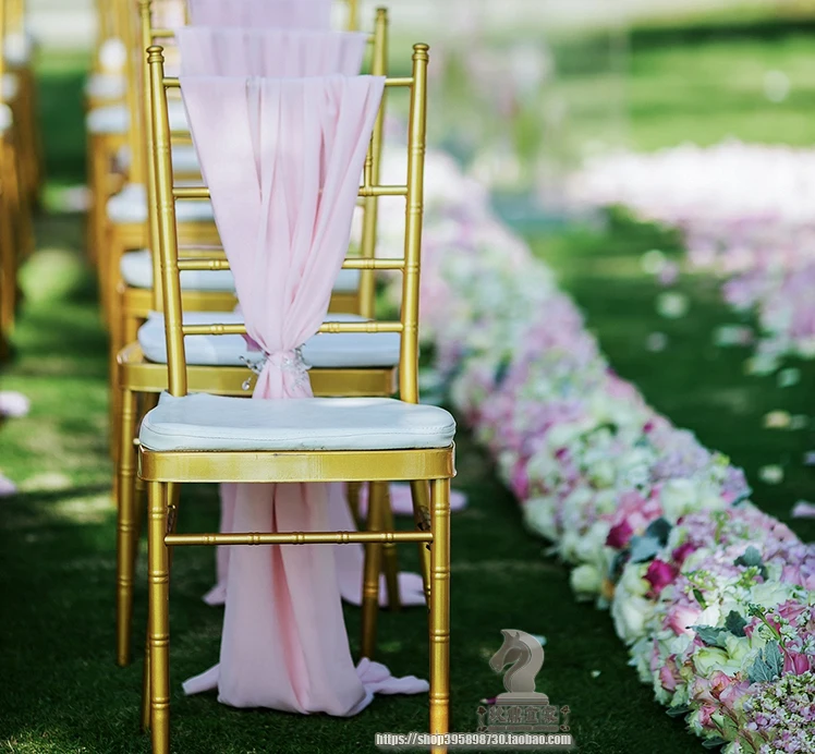 100 шт. доставка по морю металлическая фотовспышка с подушками|wedding chairs|metal wedding
