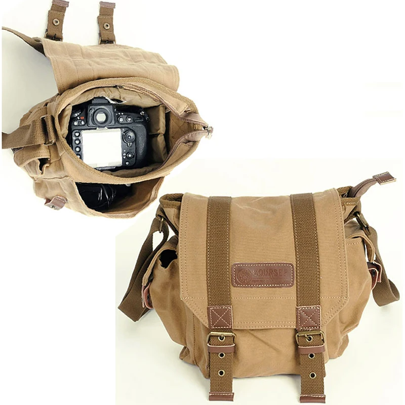 Roadfisher винтажная Водонепроницаемая холщовая цифровая однообъективная