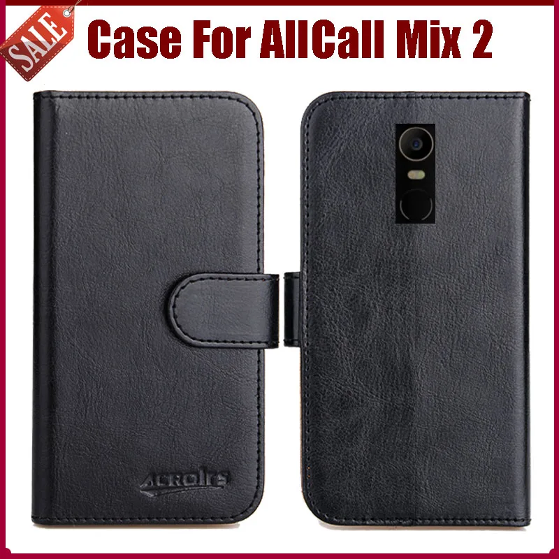 

Hot Sale! AllCall Mix 2 Case New Arrival 6 Colors High Quality Flip Leather Protective Phone Cover For AllCall Mix 2 Case