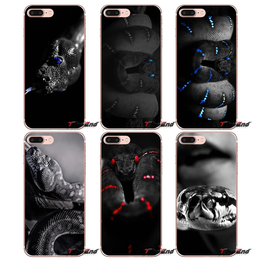 Чехол для телефона Sony Xperia Z Z1 Z2 Z3 Z5 compact M2 M4 M5 E3 T3 XA Aqua LG G4 G5 G3 G2 Mini Crazy Black Python Snake Viper |