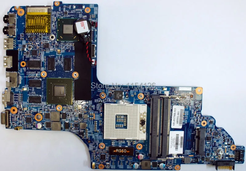 Оригинал для HP DV7 6000 P / N: материнская плата ноутбука 645386 001 DDR3 неинтегрированная 100%