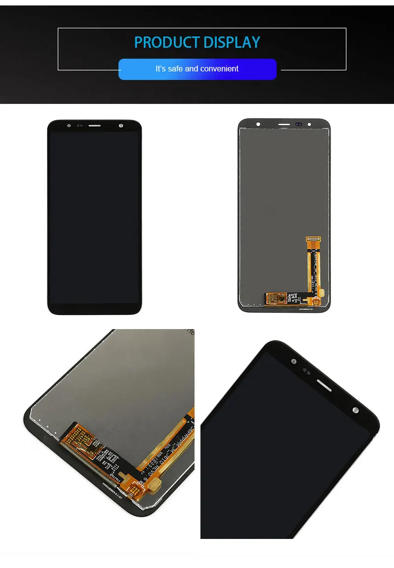 Оригинальное качество для samsung Galaxy J4+ J6+ J4 PLUS J6 PLUS J610 J610F J415 J415F ЖК-дисплей сенсорный дигитайзер