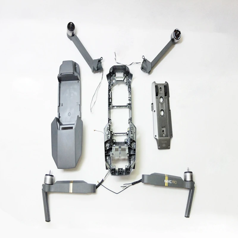 Абсолютно новые оригинальные запасные части корпуса КОРПУСА Для Dji Mavic Pro верхняя/Средняя/Нижняя оболочка корпуса для Dji Mavic Pro моторная рукоятка