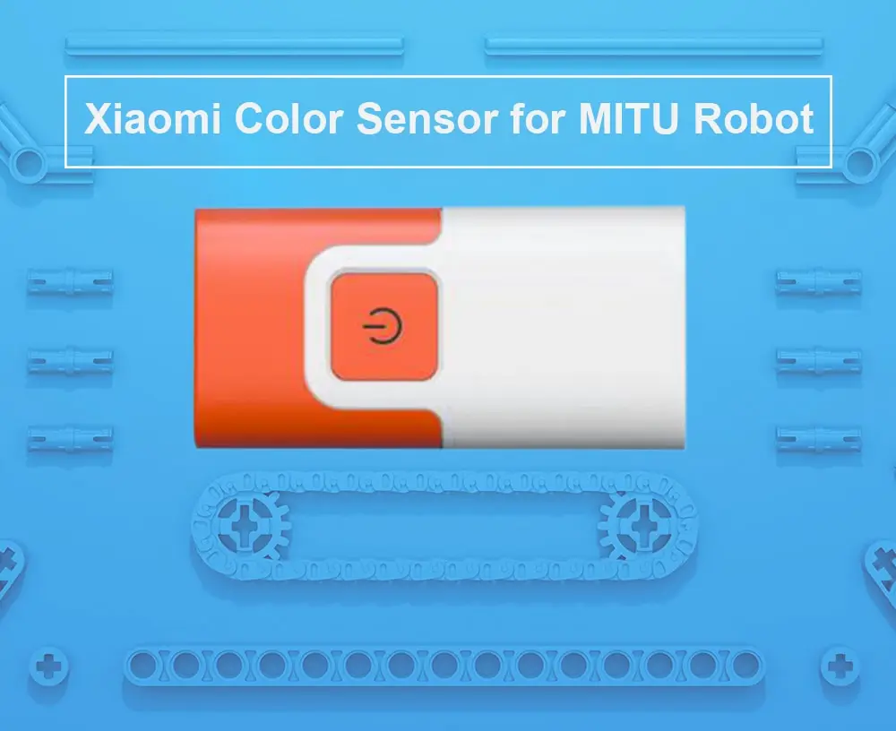 Xiaomi MITU цветной датчик для Mitu DIY строительные блоки РОБОТ распознавание цвета и градаций серого беспроводные детские игрушки