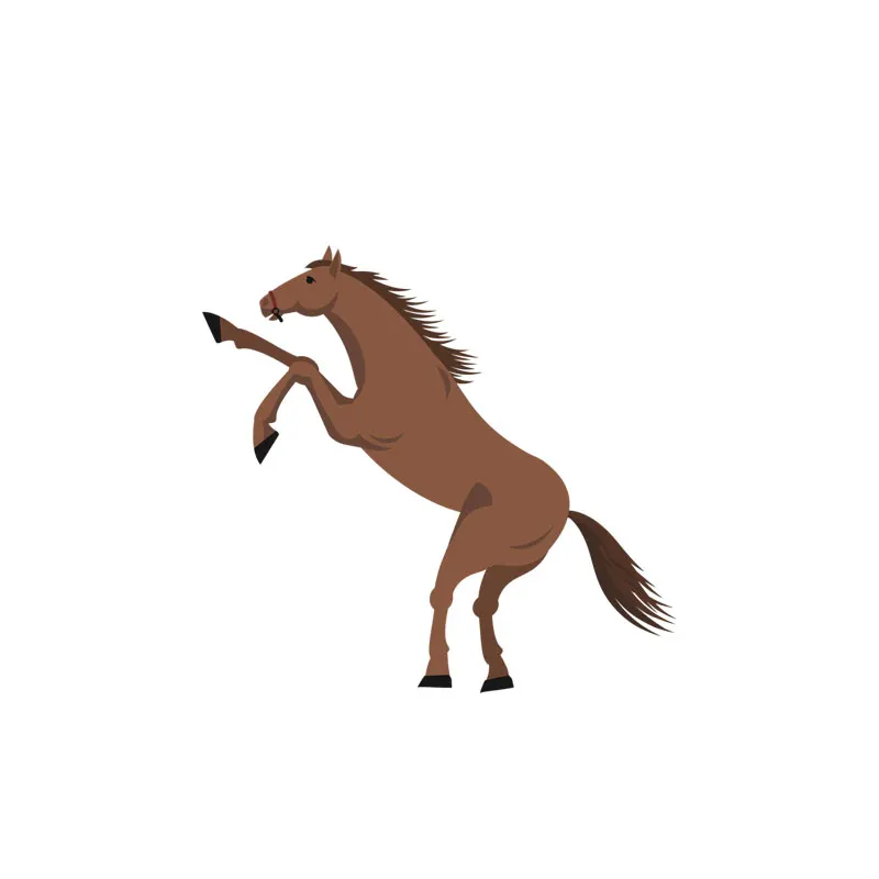 Персонализированная наклейка на переключатель YOJA A Jumping Pony из ПВХ хорошего