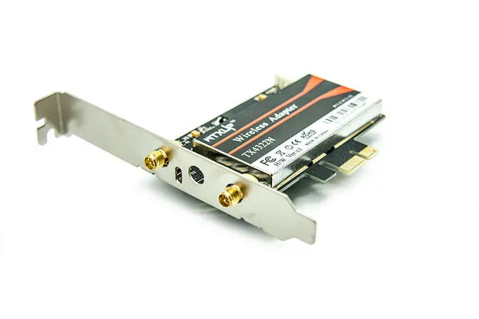 WTXUP для Broadcom BCM43224 802.11a/b/g/n 600 Мбит/с беспроводной PCI-E WiFi адаптер PCI Express настольный