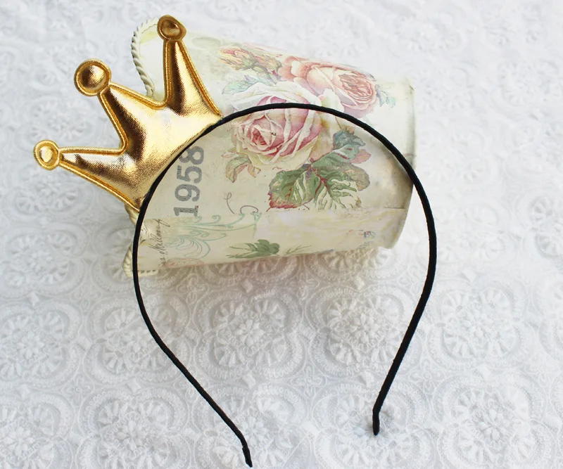 Корона обруч для волос детей короны металлическая Ретро дыхательная линейка