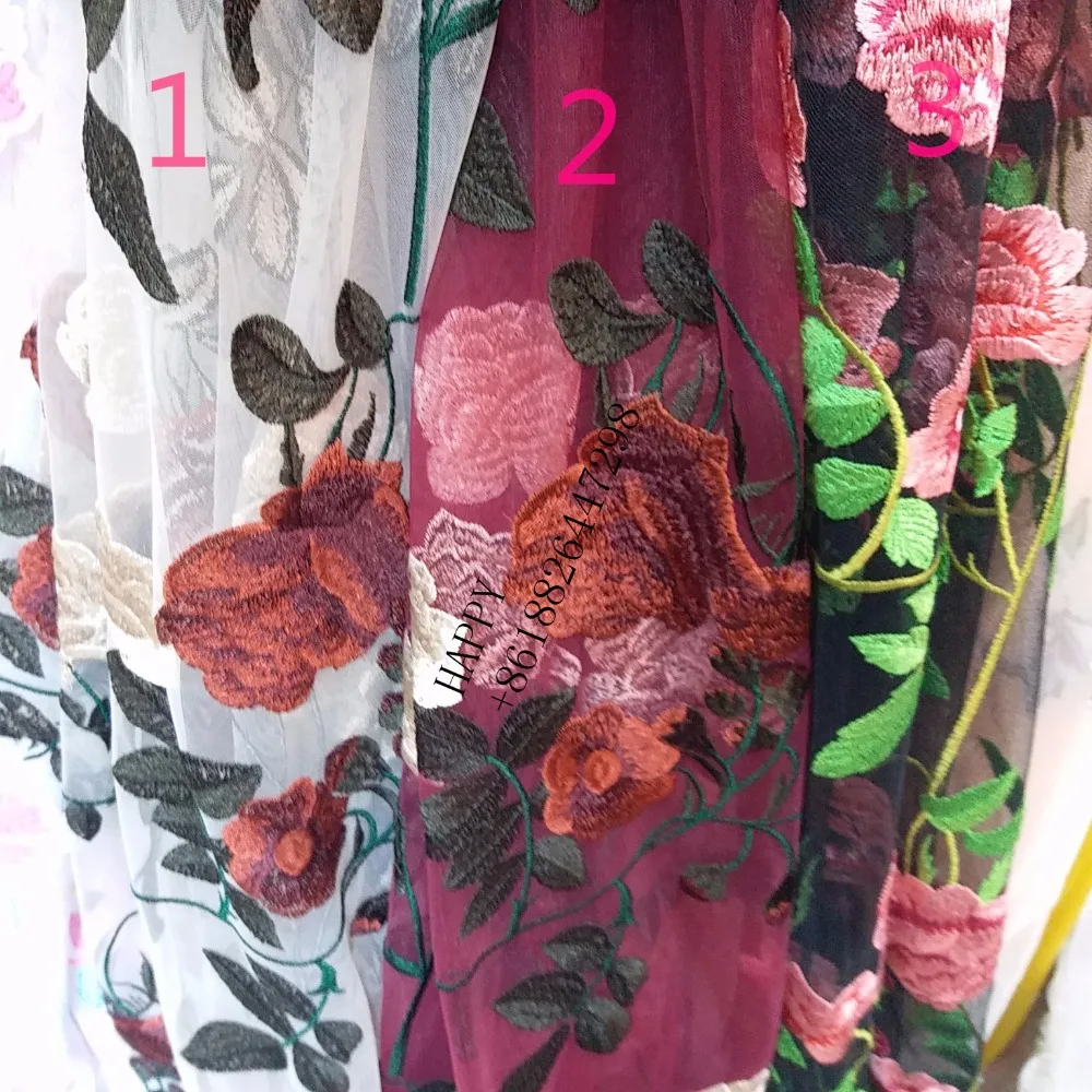 3 цвета тканевая вышивка качественная нигерийская французская кружевная для