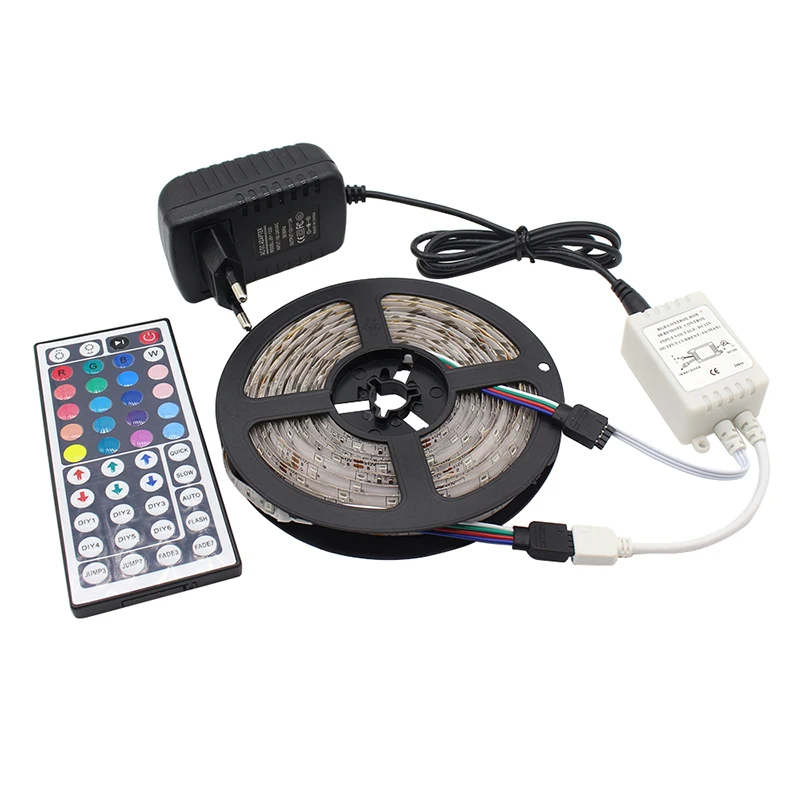 Гибкая светодиодная RGB лента 12 В постоянного тока 5050 60 светодисветодиодный s/m IP65