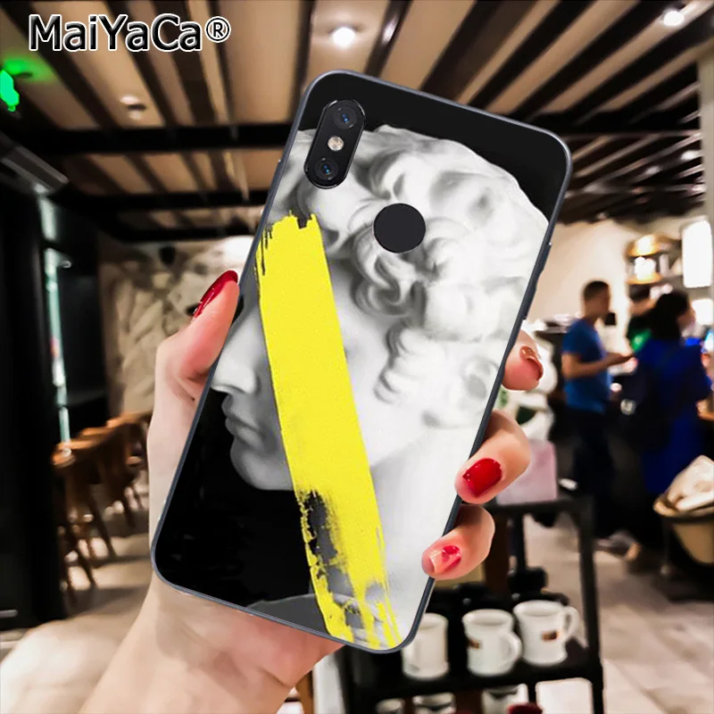 MaiYaCa винтажный пластырь статуя Давида художественный Печатный чехол для