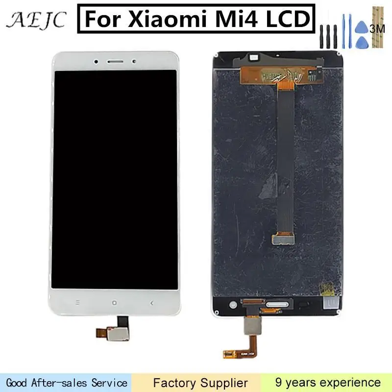 Для Xiaomi Mi 4 M4 Mi4 модуль ЖК дисплея с сенсорным экраном дигитайзер Сенсорное Стекло