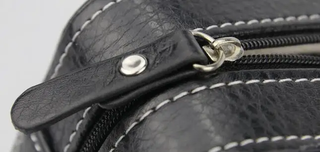 Спортивная Коробка Outddor для хранения черная кожаная Подарочная коробка на молнии