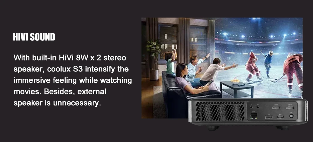 Coolux S3 DLP проектор 3D 1500 люмен 4K 1-2,5 м домашний кинотеатр Cortex-A53 1500: 1 1280x800 автоматический фокус умный проектор на Android