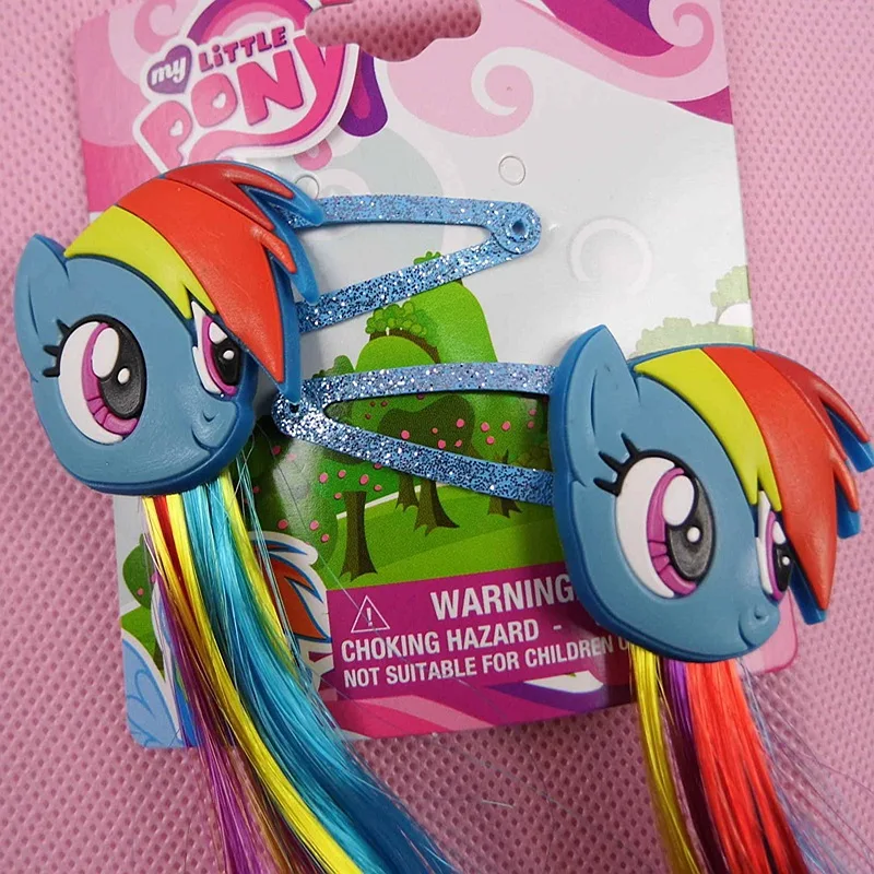 My Kids Girls Little Pony Cosplay Costumes Princess Braid Hair Clips Accessories Headwear | Тематическая одежда и униформа