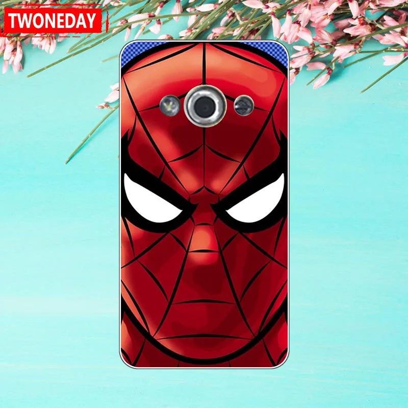 Soft Silicone Cute Drawing Fashion hero Back Phone Case For Samsung Galaxy Xcover 3 G388F 4.5&quot Cover Coque | Мобильные телефоны