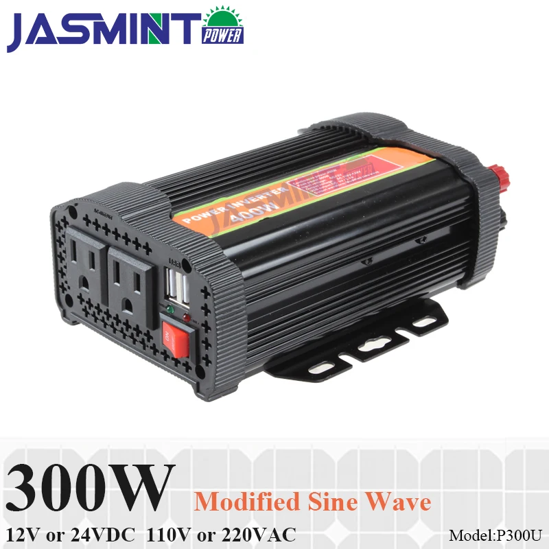 300 Вт пиковый 600 AC/DC 12/24 V AC 110/220 солнечный волна синусоидальный инвертор для