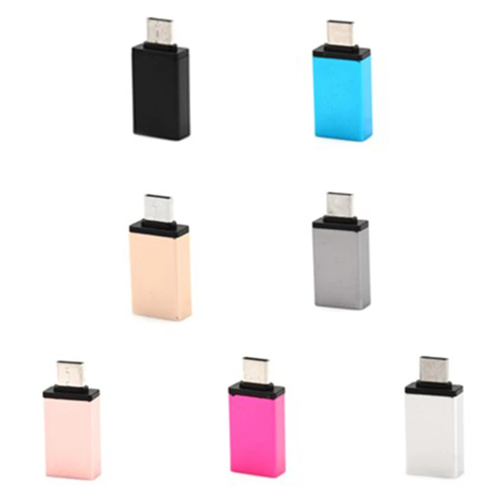 Мини адаптер USB C Type на OTG 3 0 для смартфонов высокоскоростные сертифицированные
