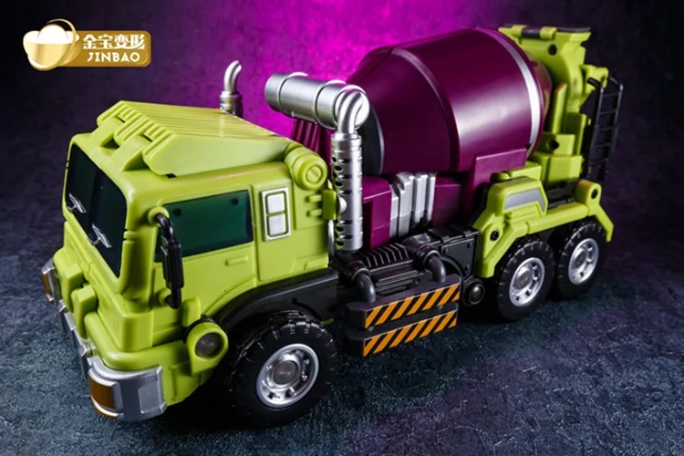Трансформация негабаритных ко gt JinBao Разрушитель фигурка игрушка Шестигранная Инженерная деформационная игрушка - Цвет: B-No box