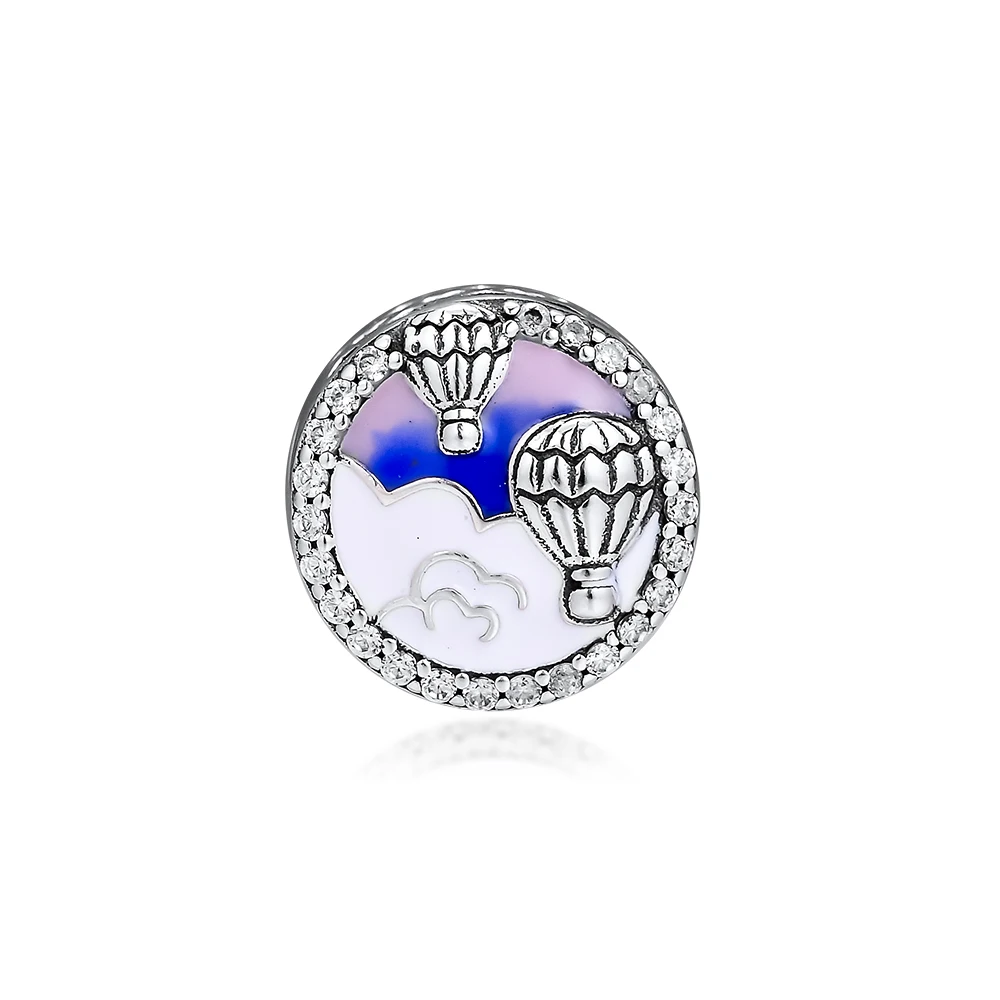 

Fits Original Bracelet 925 Sterling Silver Hot Air Balloon Collection Charms Beads for Women DIY Jewelry Making Wholesale