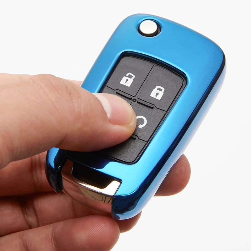 TPU Car Key Shell Cover Case For Chevrolet Cruze Aveo Trax Opel Astra Corsa Meriva Zafira Antara J Mokka Insignia Keychain | Автомобили и