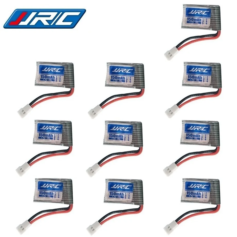 

JJRC H8Mini 3.7v 150mah 30C For H2 H8 H48 U207 Battery RC Quadcopter Spare parts 3.7v LIPO Battery for toy Helicopter 10pcs/lots