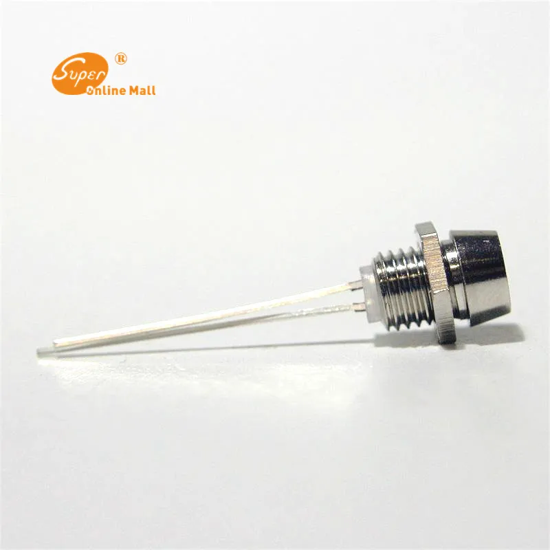 Хромированный металлический светодиодный держатель 100 шт. 3 мм рамка крепление