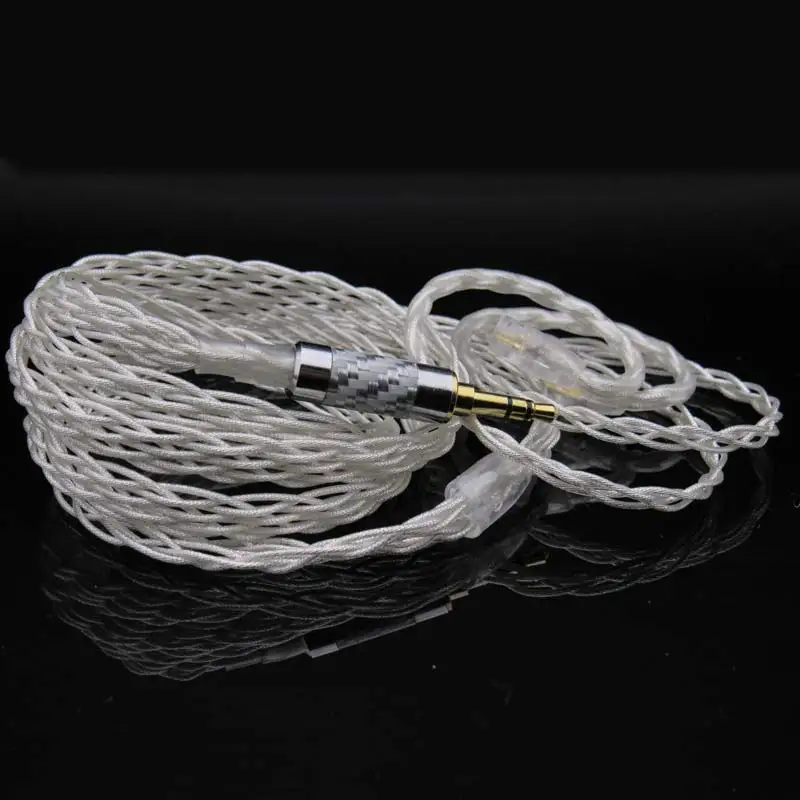 Кабель для наушников для Sennheise IE80 IE8 IE8I MMCX для Shure SE215 SE535 SE846 w4r TF10 A2DC ZS3 IM50 8 акций Замена провода