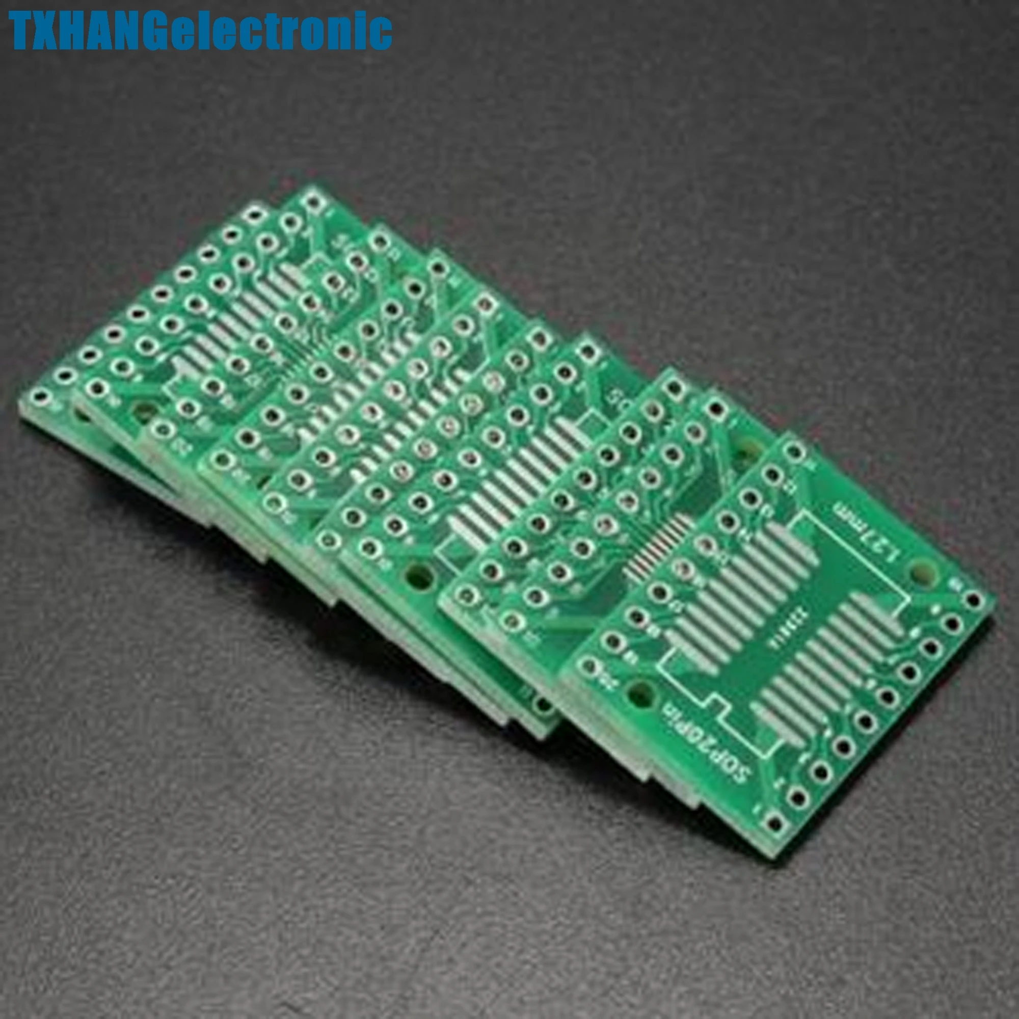 10 шт. SOP20 SSOP20 TSSOP20 к DIP20 0 65/1 27 мм IC адаптер PCB Board top |