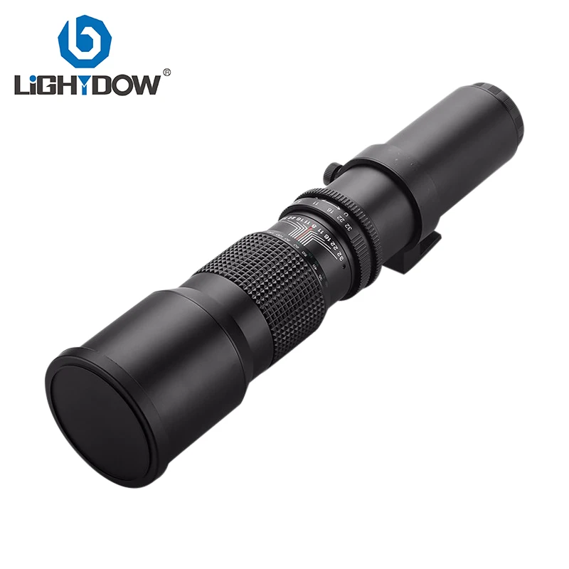 Lightdow 500 мм F8.0 объектив Ручной телефото зум + T2-AI T крепление для Nikon D5000 D7000 D7100 D800 D90