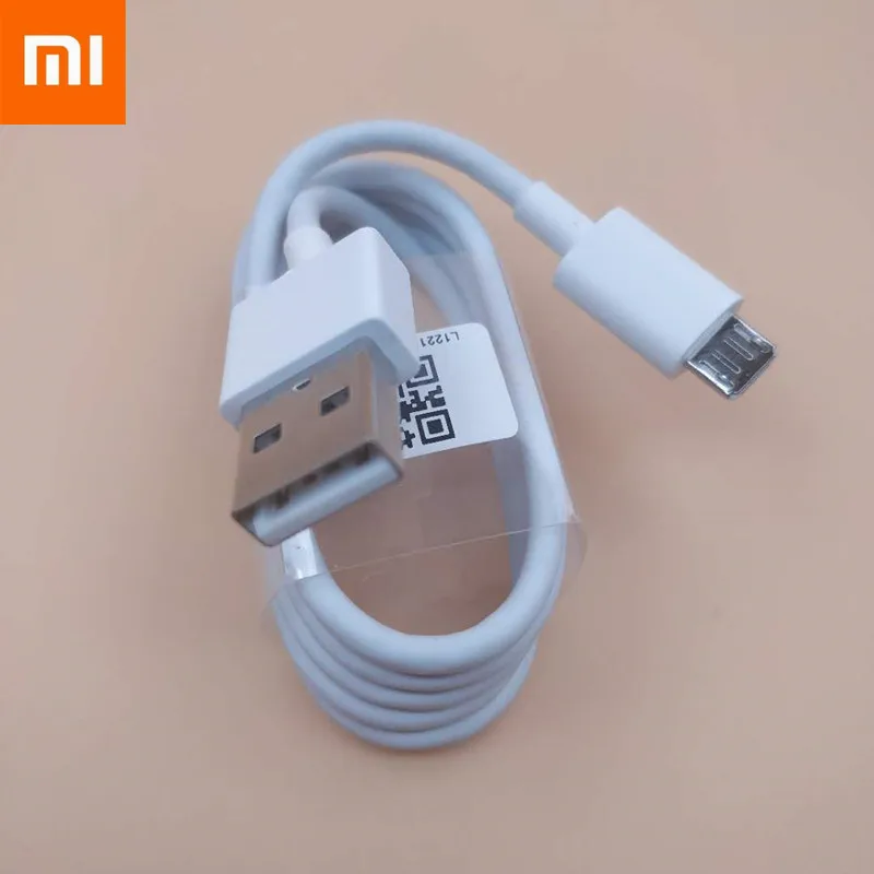 Оригинальный xiaomi micro usb кабель для синхронизации данных белый Redmi 3s 4a 5a 6a 4X Note/2/3/4/4X/5
