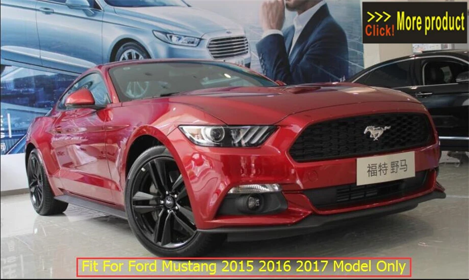 

Lapetus Stalls Gearshift Box Transmission Shift Lid Cover Trim Fit For Ford Mustang 2015 2016 2017 ABS Accessories Interior